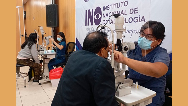 Minsa recomienda cuidar la salud ocular realizándose un chequeo oftalmológico por lo menos una vez al año
