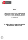 Vista preliminar de documento Bases del proceso