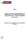 Vista preliminar de documento Proceso CAS N° 030-2025-PPU