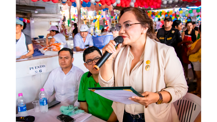 Aniversario 45 del Mercado N掳 02 de Tarapoto.