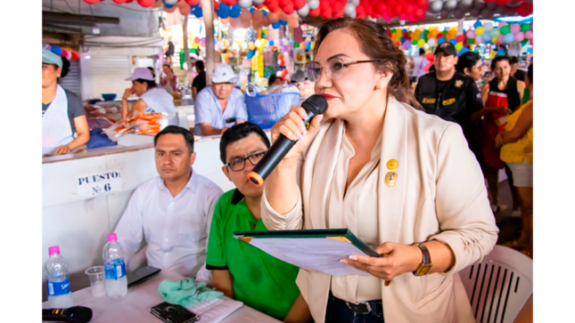 Aniversario 45 del Mercado N° 02 de Tarapoto.