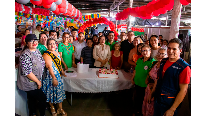 Aniversario 45 del Mercado N掳 02 de Tarapoto.