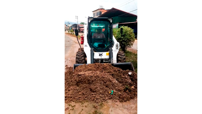 Seguimos trabajando en la ciudad de Tarapoto.