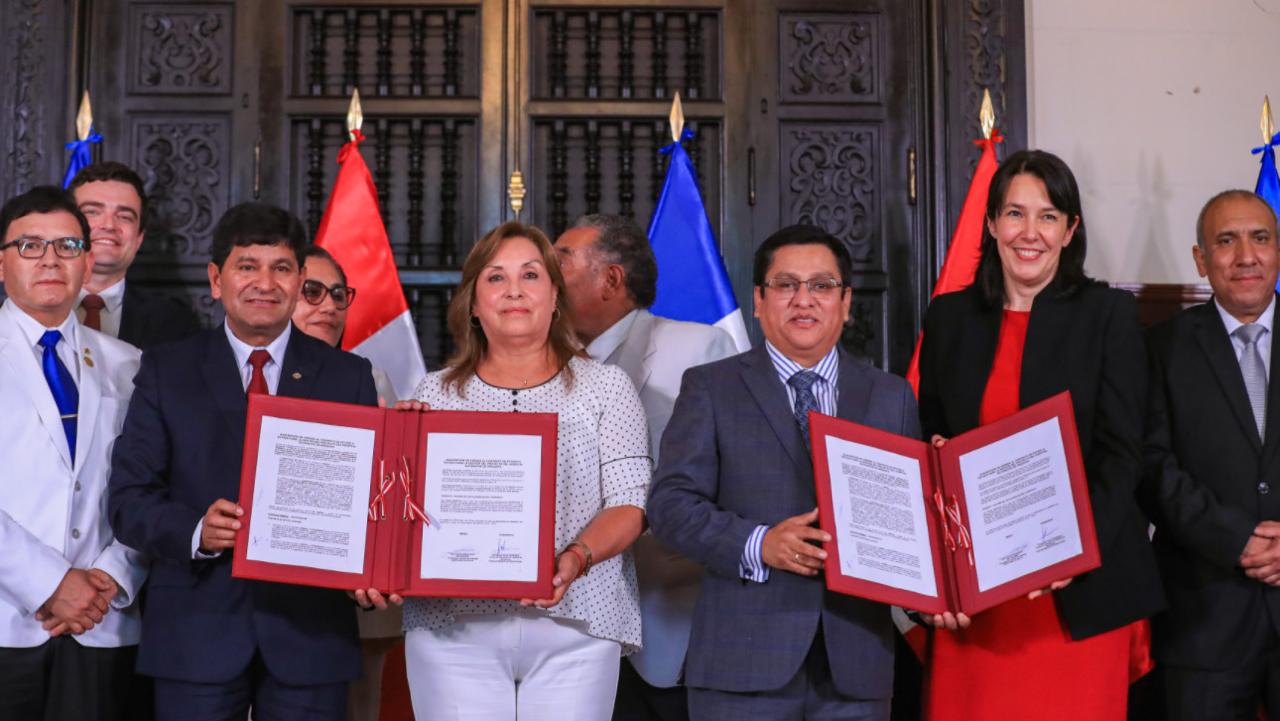 Este proyecto se ejecutará bajo la modalidad Gobierno a Gobierno con Francia