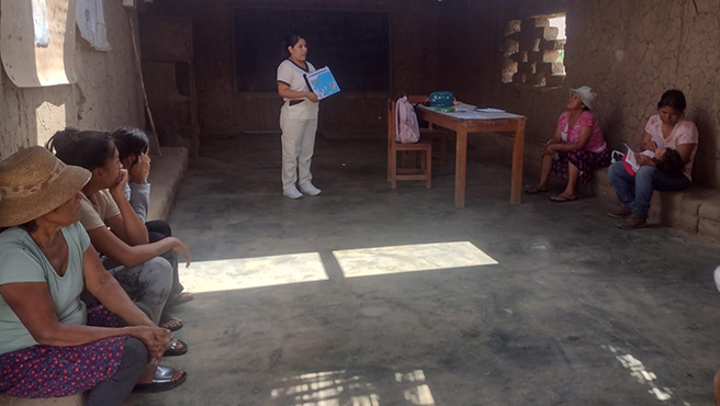 Municipalidad brinda charlas informativas a beneficiarios de comedores populares del valle de Huarmey