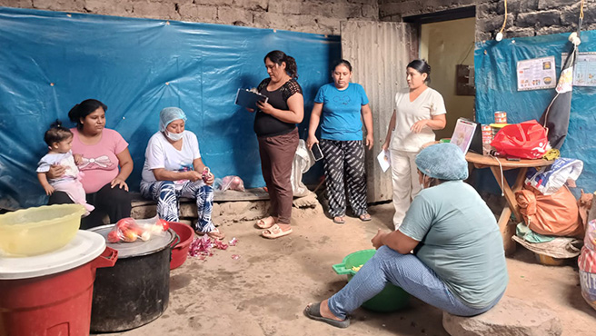 Municipalidad brinda charlas informativas a beneficiarios de comedores populares del valle de Huarmey