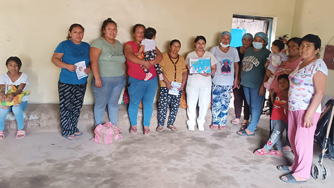 Municipalidad brinda charlas informativas a beneficiarios de comedores populares del valle de Huarmey