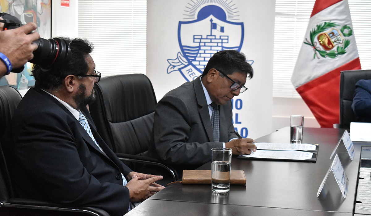 Firma de convenio