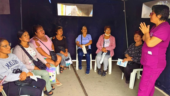Hospital Sergio E. Bernales inició con éxito Campaña Nacional de Prevención del Cáncer para salvar más vidas