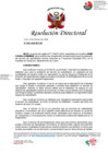 Vista preliminar de documento RD 0361-2025-MTC28 autorización FM Cusco - Quellouno 10 Febrero