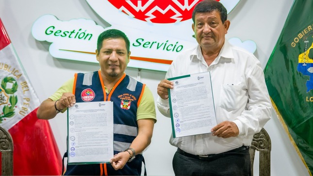 "El gobernador René Chávez firma convenio con la UNAP para impulsar proyectos educativos y científicos"