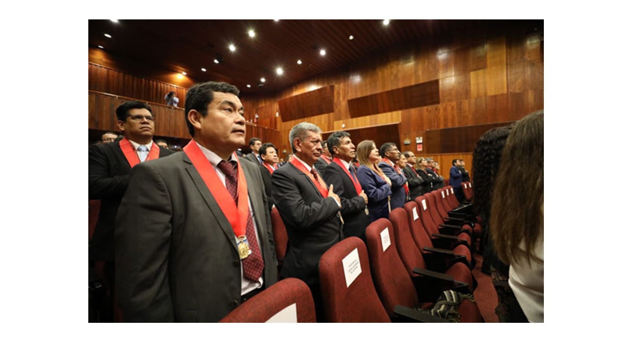Presidente de La Corte Superior de Justicia de Tumbes Participa de Reunión Anual de Presidentes del Poder Judicial