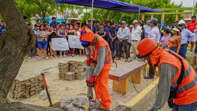 Inician trabajos en el parque Los Tallanes