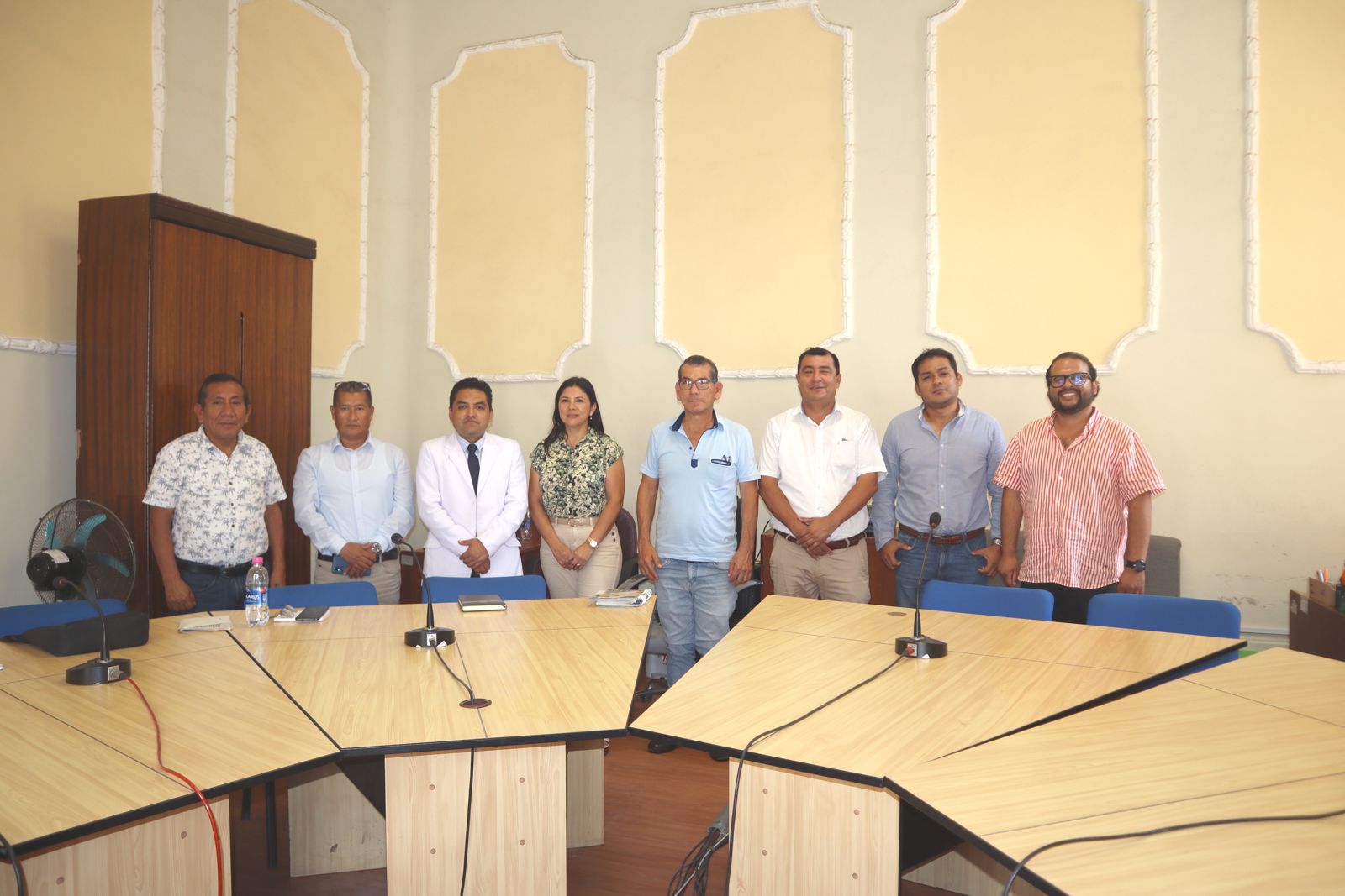 Director del HLMCH con regidores de la MPCH