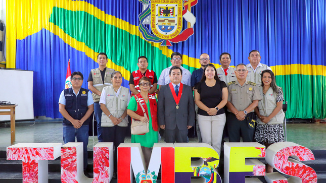 Presidente de la CSJ de Tumbes participa en Sesión Ordinaria del Comité de Prevención y Gestión de Conflictos Sociales de Tumbes