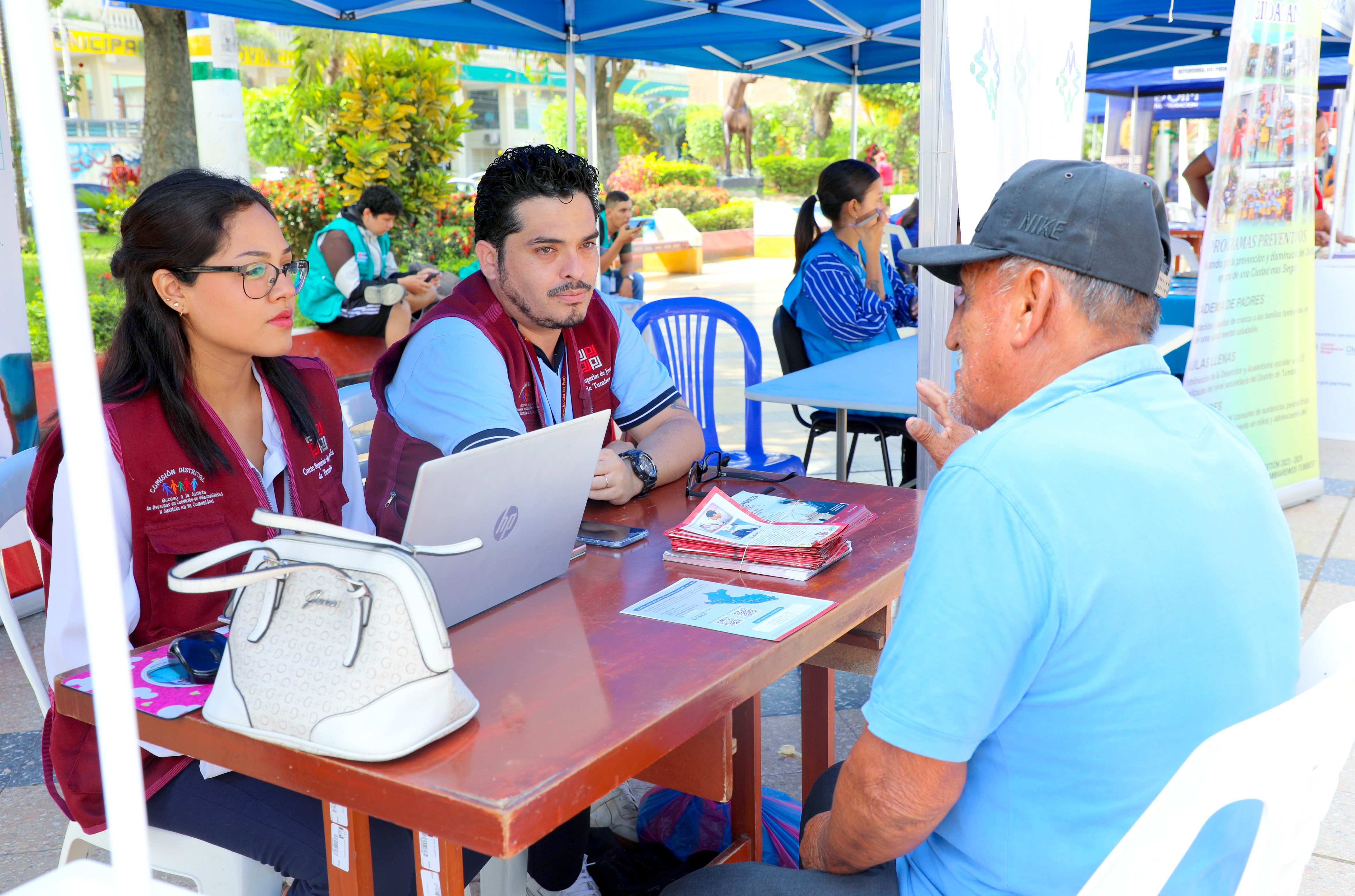 Corte Superior de Justicia de Tumbes Participa de Feria “Promoción De Derechos”