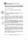Vista preliminar de documento Resolucion de Alcaldia 076-2025