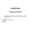 Vista preliminar de documento Comunicado