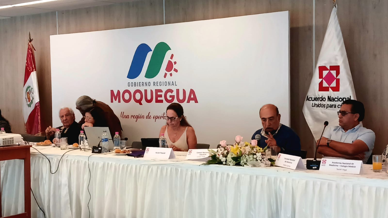CNE participa en Encuentro Descentralizado del Acuerdo Nacional en Tacna y Moquegua