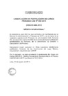 Vista preliminar de documento Comunicado - Cancelación de puestos 