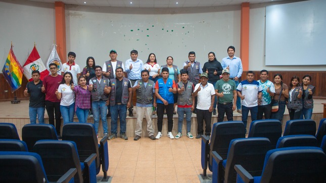 Equipo técnico del Área Técnica Municipal (ATM) y la Unidad de Gestión Municipal (UGM) de la Municipalidad Distrital de Anco - La Mar