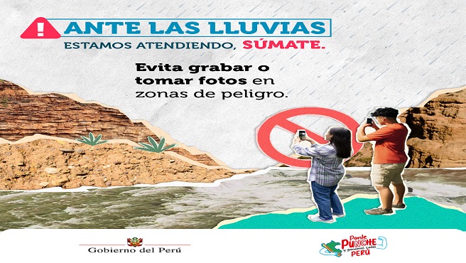 Campaña "Ante la lluvia estamos atendiendo, súmate"