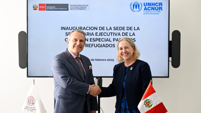 Cancillería y ACNUR inauguran nueva sede de la Secretaría Ejecutiva de la Comisión Especial para los Refugiados