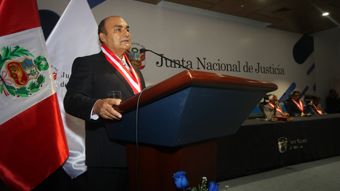 Presidente de la JNJ tomó juramento a trece nuevos jueces titulares