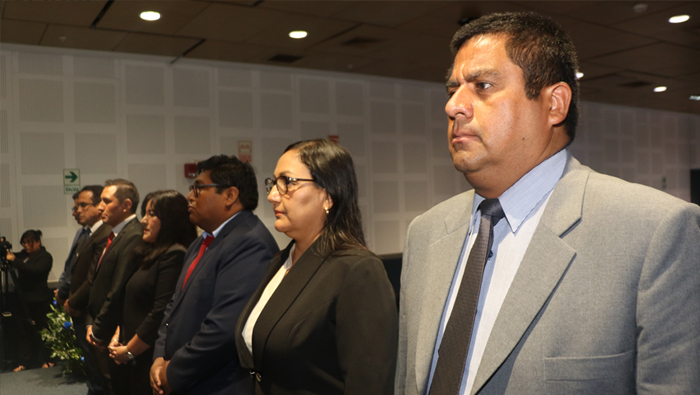 Presidente de la JNJ tomó juramento a trece nuevos jueces titulares
