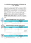 Vista preliminar de documento Acta Evaluacion Curricular CAS N° 001-2025-MDT
