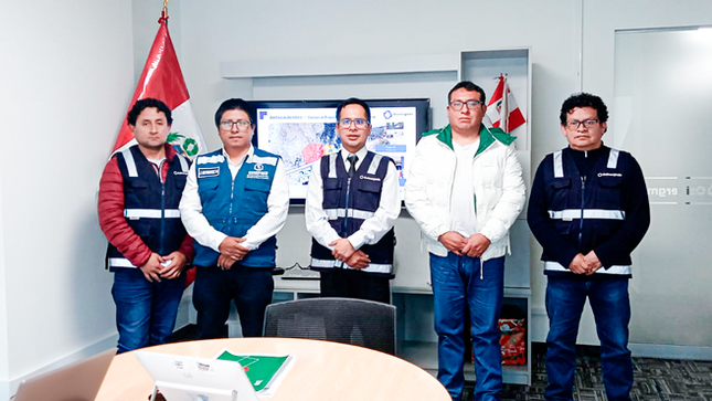 Cenepred, Gore Huancavelica y Osinergmin unen esfuerzos para reducir el riesgo por deslizamientos en Yauli - Huancavelica