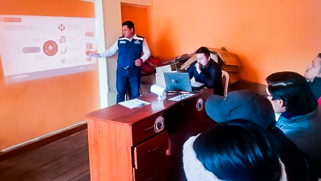Cinco municipalidades distritales de Huánuco fortalecen sus capacidades en prevención y reducción del riesgo con apoyo del Cenepred