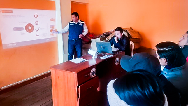 Cinco municipalidades distritales de Huánuco fortalecen sus capacidades en prevención y reducción del riesgo con apoyo del Cenepred