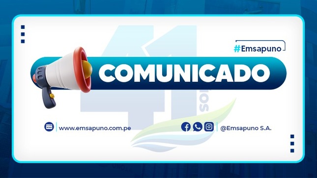 Suspensión imprevista del servicio de agua potable 