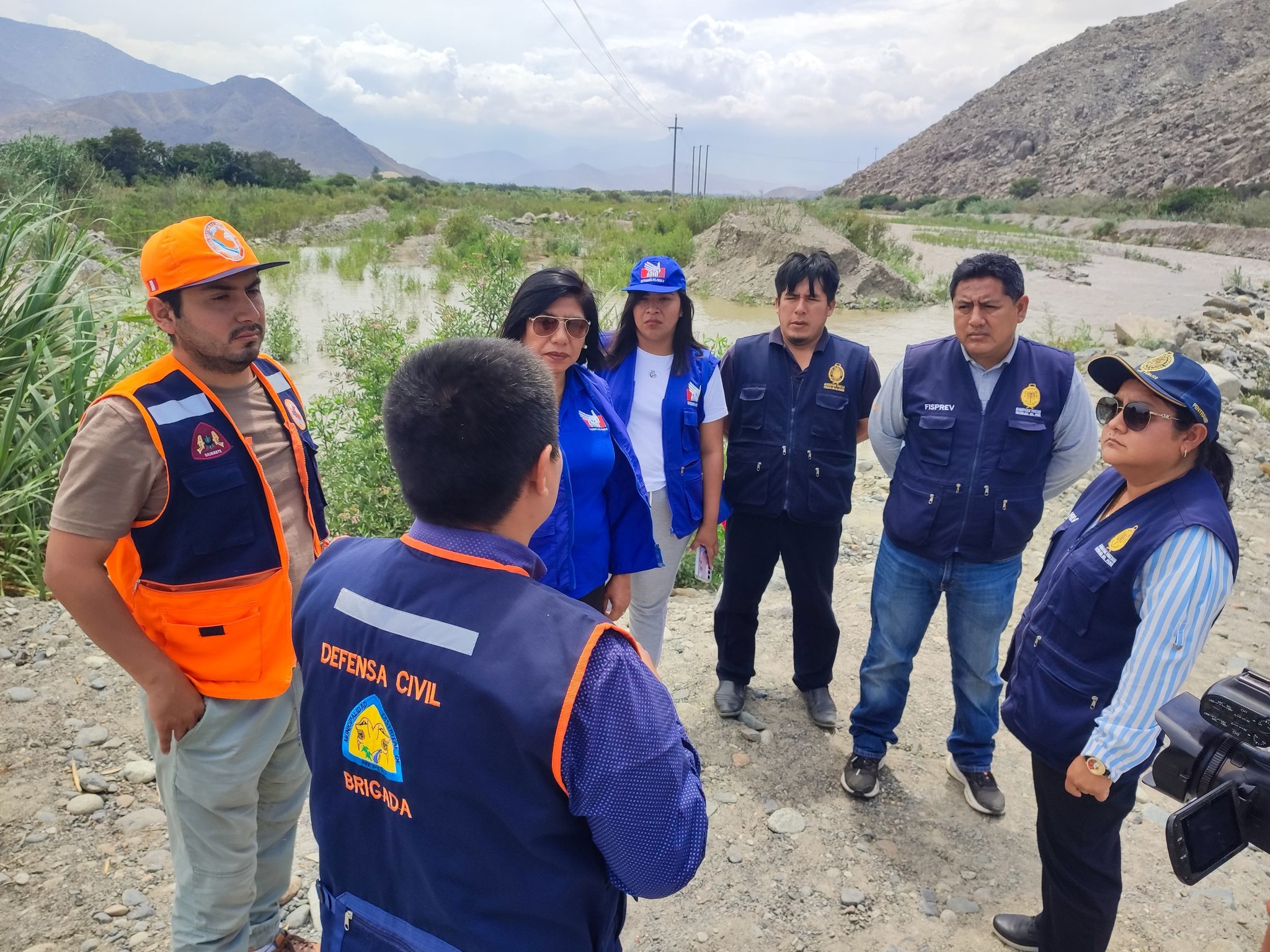 Limpieza y descolmatación del río Nepeña