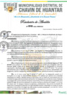 Vista preliminar de documento RESOLUCION DE ALCALDIA N°010-2025-MDCHH-A