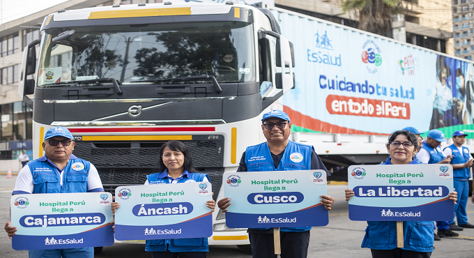 EsSalud inicia una gran jornada de atenciones médicas y cirugías en cuatro regiones del país