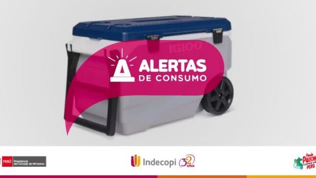 Reportan que más de 1000 coolers presentarían defectos en el asa lo que podría ocasionar lesiones 
