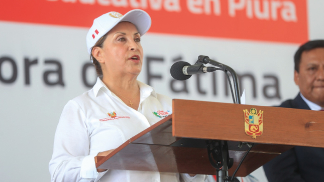 Presidenta Dina Boluarte: No permitimos terroristas ni acosadores sexuales en los colegios