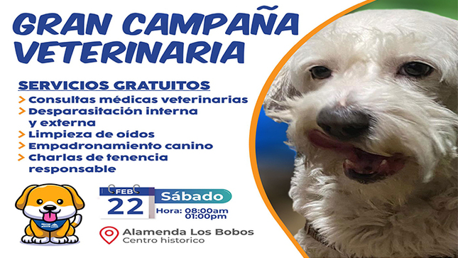 “GRAN CAMPAÑA VETERINARIA”,