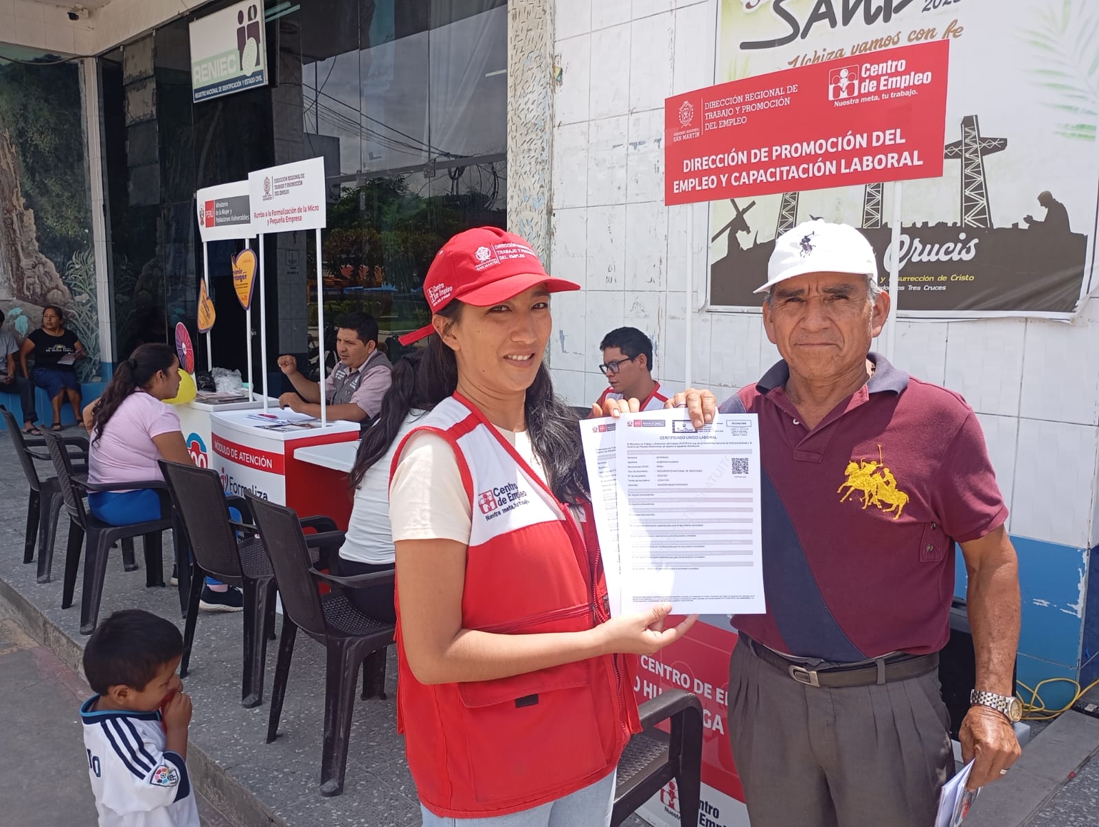 Ferias descentralizadas del Centro de Empleo y Formaliza Perú llegan a Uchiza y Saposoa