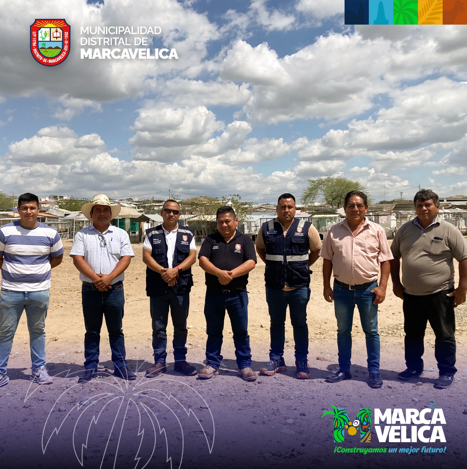 Entrega de terreno para la construcción del nuevo pabellón del cementerio del c.p. luis arrese – las palmeras
