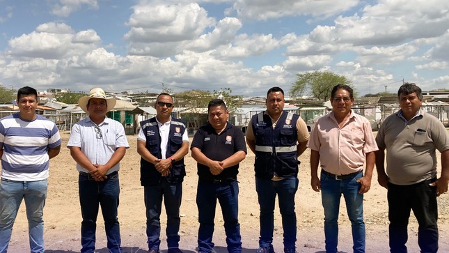 Entrega de terreno para la construcción del nuevo pabellón del cementerio del c.p. luis arrese – las palmeras