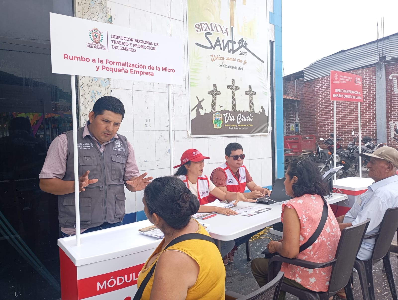 Ferias descentralizadas del Centro de Empleo y Formaliza Perú llegan a Uchiza y Saposoa