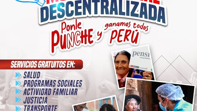 Alcalde invita a la población Marcaveliquense a participar en la intervención multisectorial descentralizada