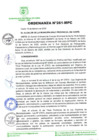Vista preliminar de documento ORDENANZA N°261-MPC