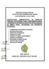 Vista preliminar de documento BASES DEL CONCURSO CAS N° 002-2025