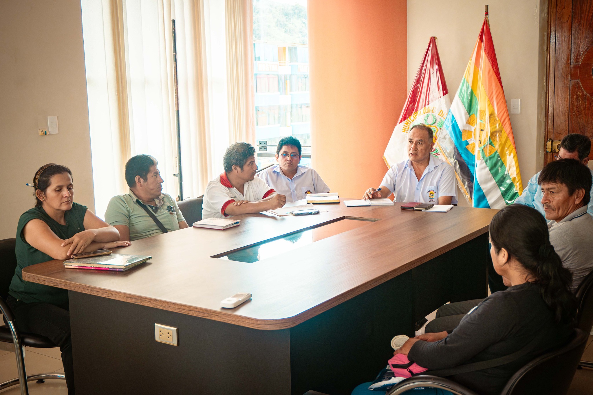 Trabajando articuladamente por el progreso en el distrito