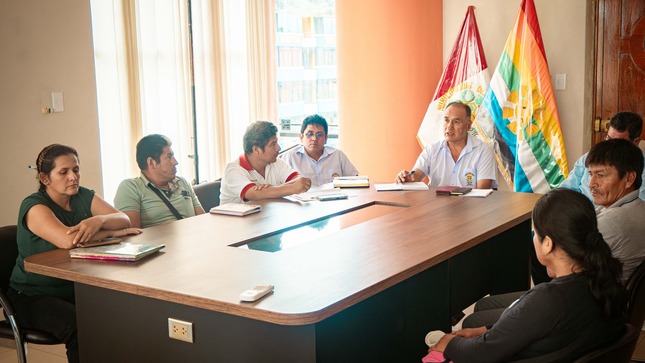 Trabajando articuladamente por el progreso en el distrito