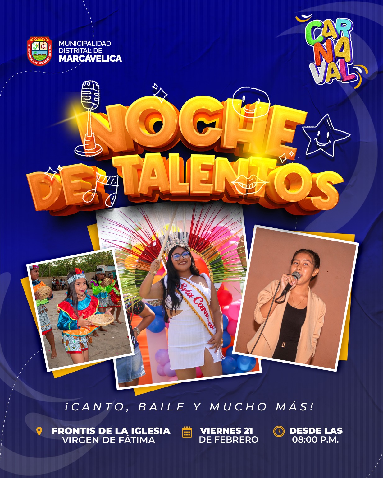La noche de talentos está por comenzar